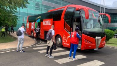 ¿En qué hotel hospedan los jugadores del Nzalang Nacional?